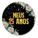 Painel Redondo 50x50 - 15 anos