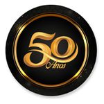 Painel Redondo 50x50 - 50 anos