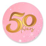 Painel Redondo 50x50 - 50 anos