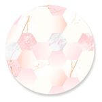 Painel Redondo 50x50 - Abstrato