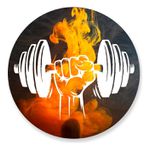 Painel Redondo 50x50 - Academia