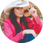 Painel Redondo 50x50 - Ana Castela