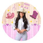 Painel Redondo 50x50 - Ana Castela