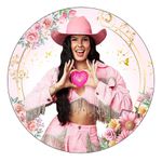 Painel Redondo 50x50 - Ana Castela