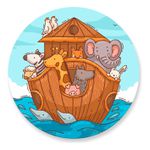 Painel Redondo 50x50 - Arca de Noé