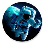 Painel Redondo 50x50 - Astronauta