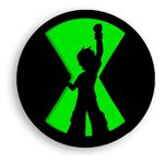 Painel Redondo 50x50 - Ben-10