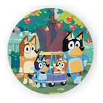 Painel Redondo 50x50 - Bluey