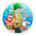 Painel Redondo 50x50 - Bob Esponja