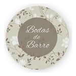 Painel Redondo 50x50 - Bodas