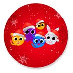 Painel Redondo 50x50 - Bolofofo