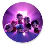 Painel Redondo 50x50 - Bts