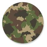 Painel Redondo 50x50 - Camuflado