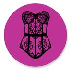 Painel Redondo 50x50 - Chá Lingerie