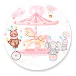 Painel Redondo 50x50 - Circo