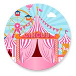 Painel Redondo 50x50 - Circo
