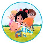 Painel Redondo 50x50 - Cleo e Cuquin