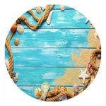 Painel Redondo 50x50 - Conchas Praia