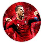 Painel Redondo 50x50 - Cr7