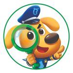 Painel Redondo 50x50 - Detetive Labrador