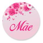 Painel Redondo 50x50 - Dia das Mães