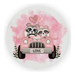 Painel Redondo 50x50 - Dia dos Namorados