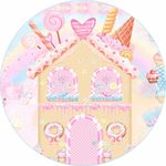 Painel Redondo 50x50 - Doces Confeitaria