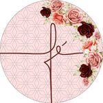 Painel Redondo 50x50 - Fé