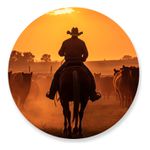 Painel Redondo 50x50 - Fazenda Agro