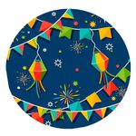 Painel Redondo 50x50 - Festa Junina
