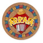 Painel Redondo 50x50 - Festa Junina