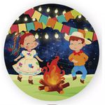 Painel Redondo 50x50 - Festa Junina