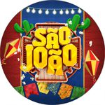 Painel Redondo 50x50 - Festa Junina