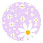 Painel Redondo 50x50 - Flores