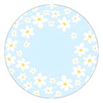 Painel Redondo 50x50 - Flores