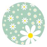 Painel Redondo 50x50 - Flores