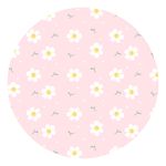 Painel Redondo 50x50 - Flores