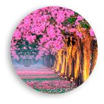 Painel Redondo 50x50 - Florido