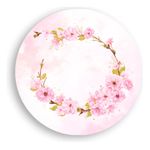 Painel Redondo 50x50 - Florido