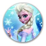 Painel Redondo 50x50 - Frozen