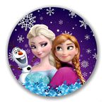 Painel Redondo 50x50 - Frozen