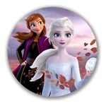 Painel Redondo 50x50 - Frozen