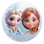 Painel Redondo 50x50 - Frozen