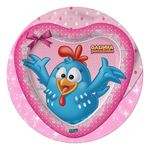 Painel Redondo 50x50 - Galinha Pintandinha