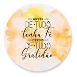 Painel Redondo 50x50 - Gratidão