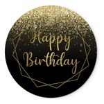 Painel Redondo 50x50 - Happy Birthday