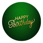 Painel Redondo 50x50 - Happy Birthday
