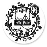 Painel Redondo 50x50 - Harry Potter