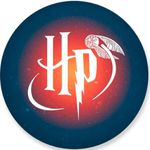 Painel Redondo 50x50 - Harry Potter