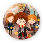 Painel Redondo 50x50 - Harry Potter